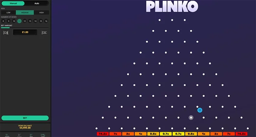 plinko gameplay image